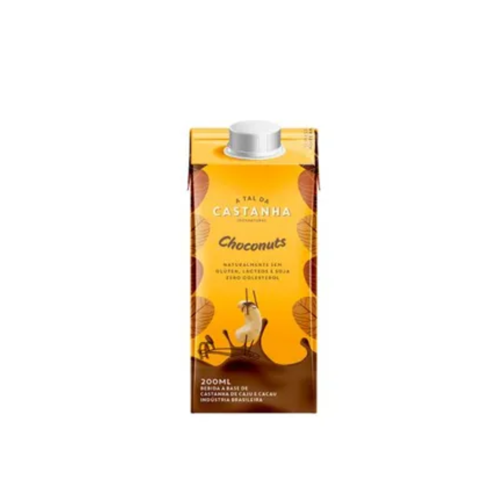 CHOCO NUTS TAL DA CASTANHA 200ML