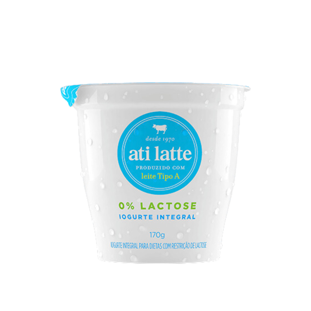 IOGURTE INTEGRAL 0% LACTOSE ATILATTE 170G