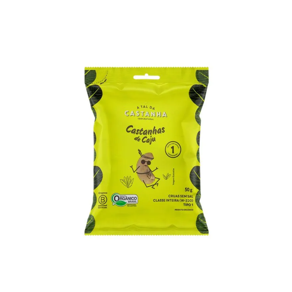 CASTANHA CAJU CRUA  TAL DA 50G