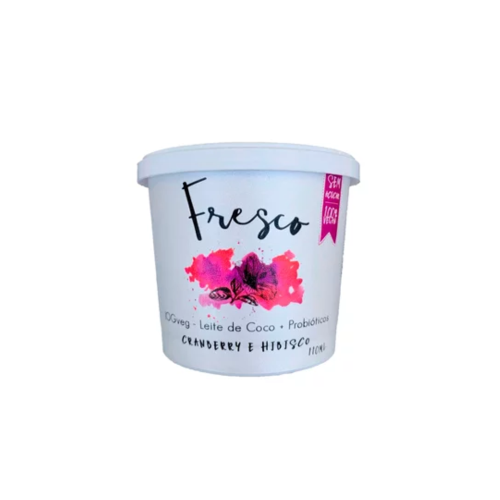 IOGURTE CRANBERRY E HIBISCO EAT FRESCO 110G