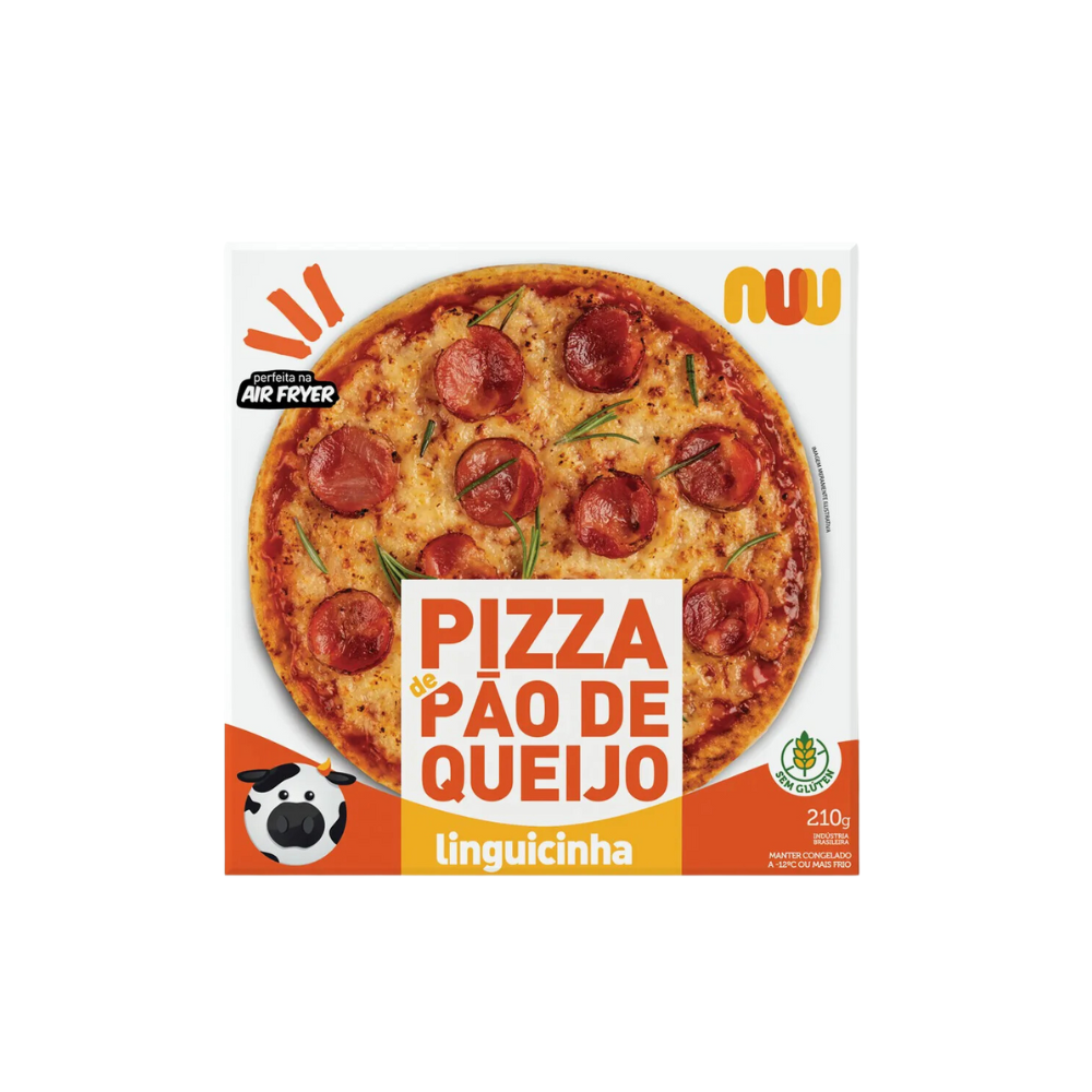 PIZZA LINGUICINHA PÃO DE QUEIJO NUU