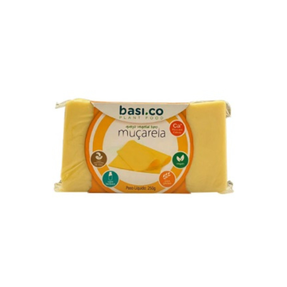 QUEIJO MUSSARELA VEGANO BASI.CO 250G