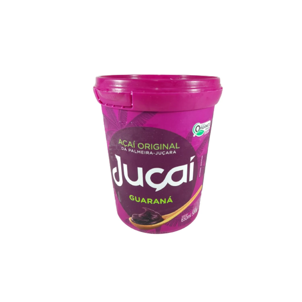 AÇAÍ ZERO AÇUCAR ORGANICO COM GUARANA JUÇAI 650ML