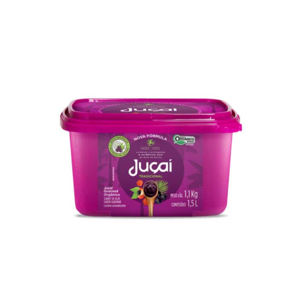 AÇAÍ COM GUARANÁ JUÇAI 1,5L