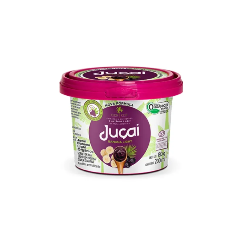 AÇAÍ ORGÂNICO COM BANANA JUÇAI 200ML