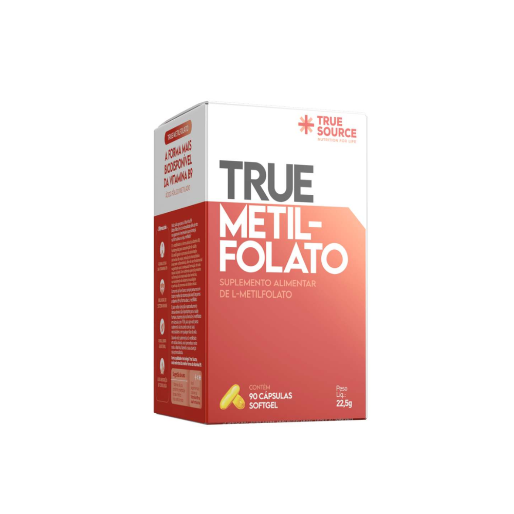 METILFOLATO  TRUE SOURCE 90 CAPSULAS