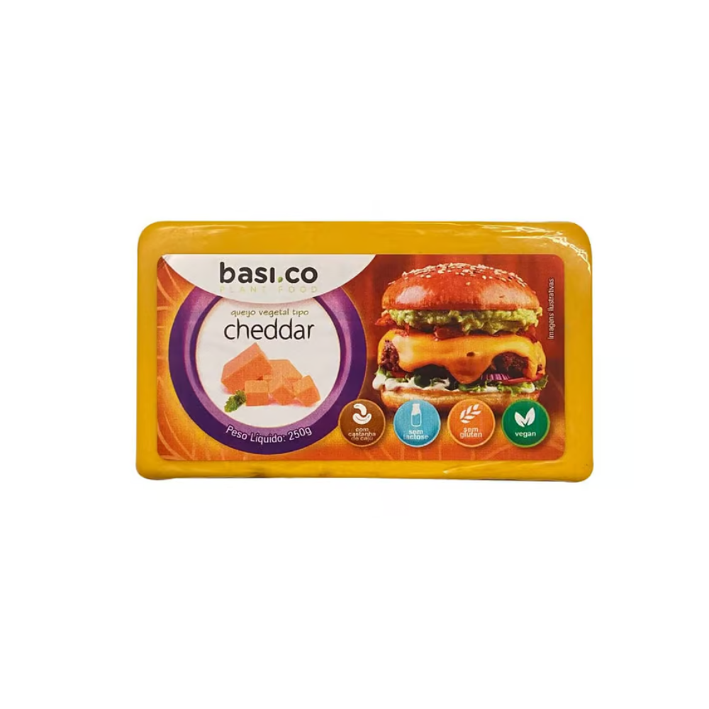 QUEIJO CHEDDAR BASI.CO 250G