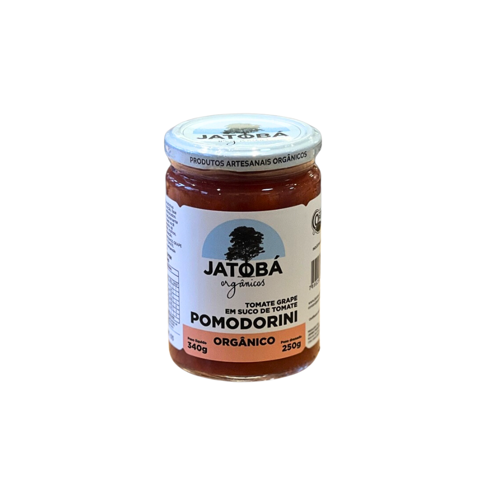 MOLHO DE TOMATE ORGANICO POMODORINI JATOBÁ 340G