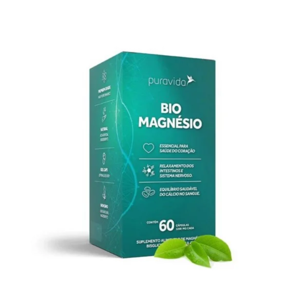 BIO MAGNESIO PURAVIDA 60 CAPSULAS