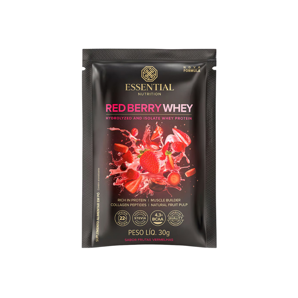 RED BERRY WHEY SACHE ESSENTIAL 34G