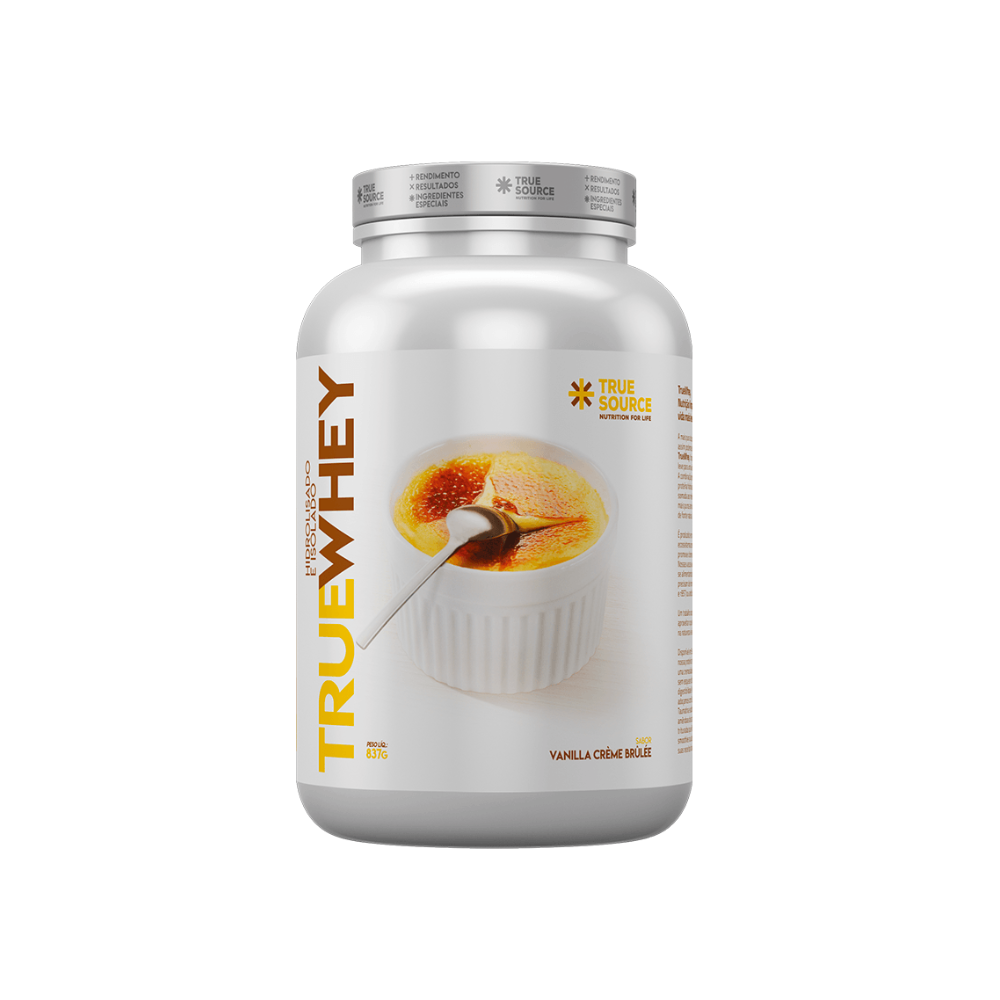 TRUE WHEY VANILLA CREME BRULEE TRUE SOURCE 837G 