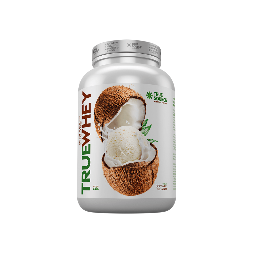 TRUE WHEY COCONUT ICE CREAM TRUE SOURCE 837G 