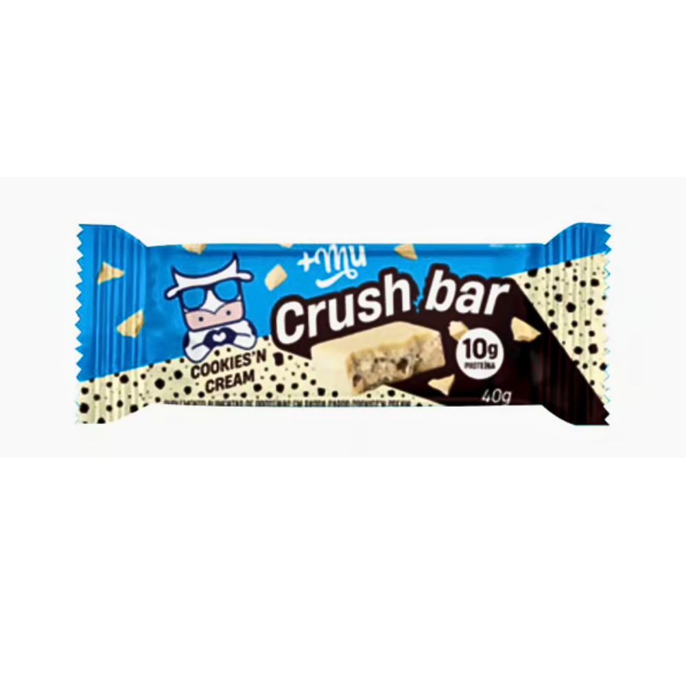 CRUSH BAR COOKIES N CREAM MAIS MU 40G