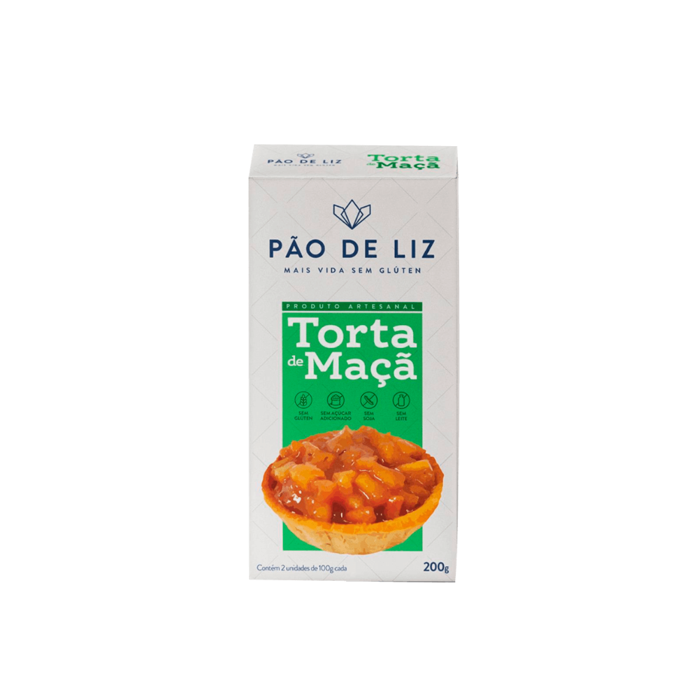 TORTA MAÇA PÃO DE LIZ 200G