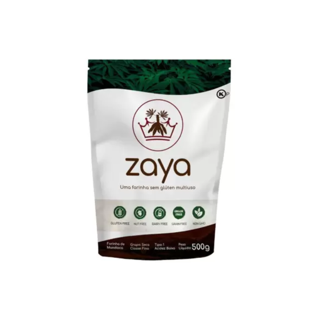 FARINHA DE MANDIOCA ZAYA 500G