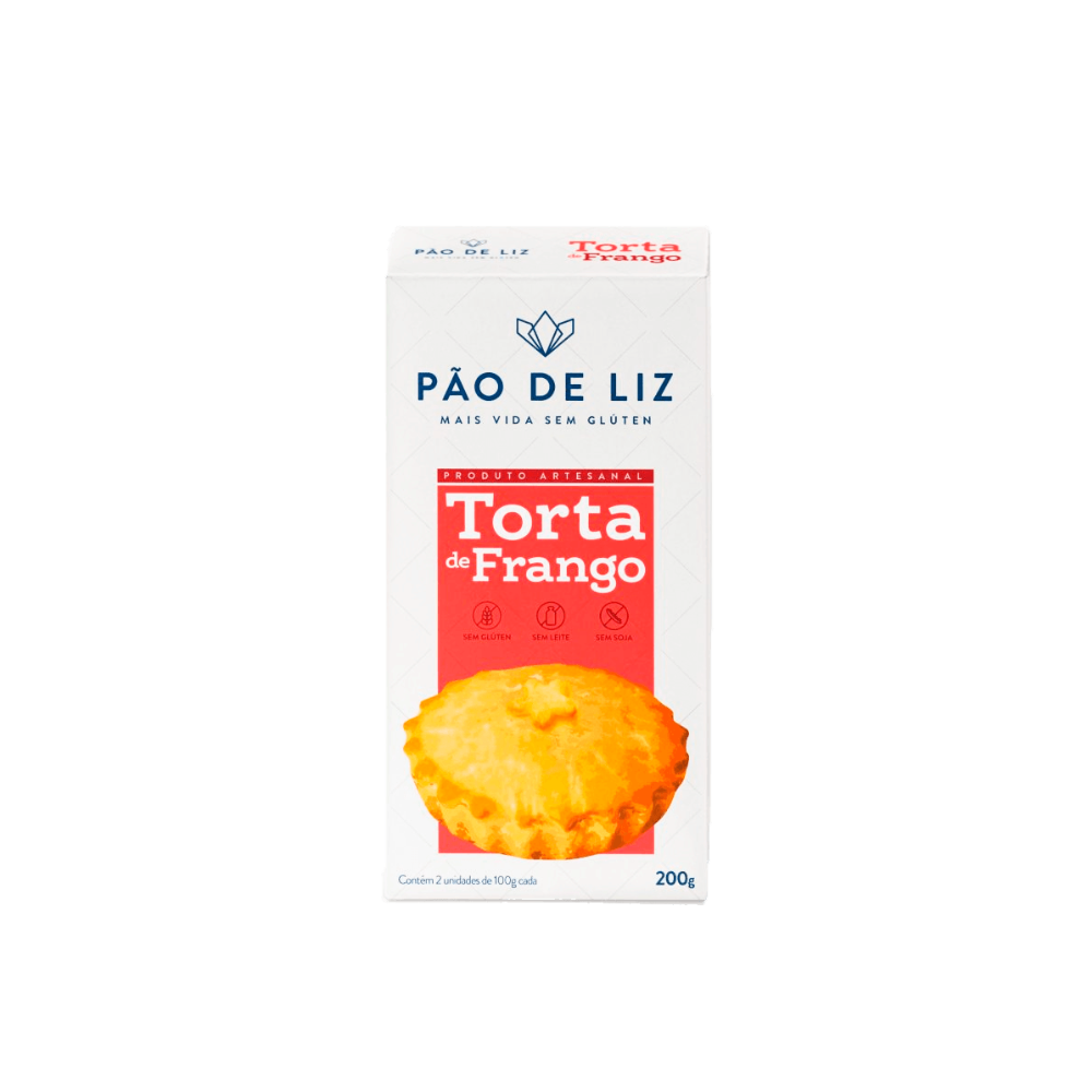 TORTA DE FRANGO PÃO DE LIZ 200G