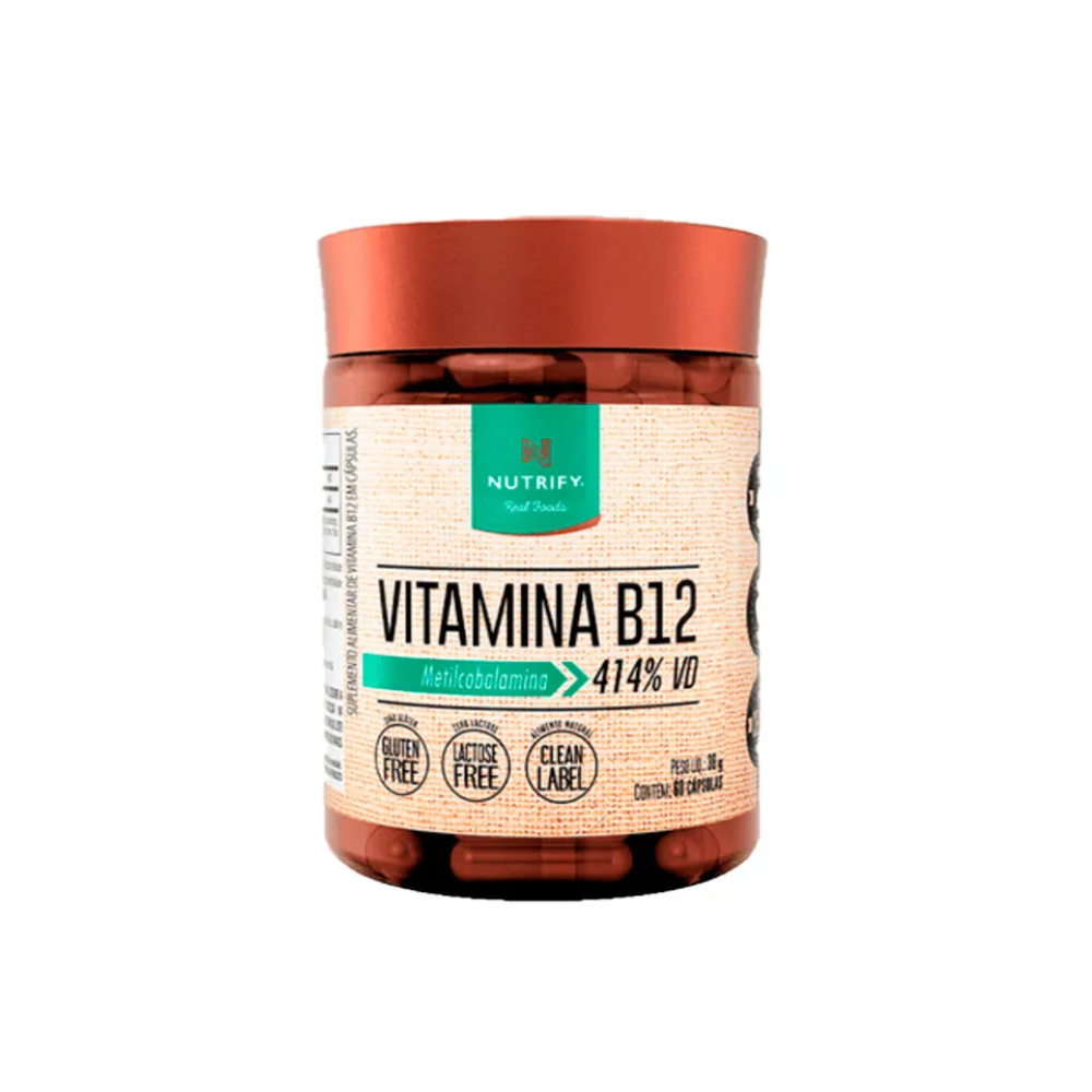 VITAMINA B12 NUTRIFY 60 CAPSULAS