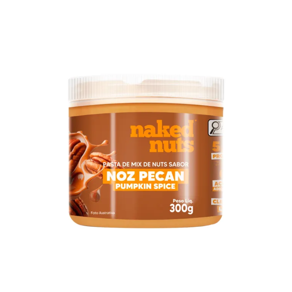 PASTA DE MIX DE NUTS NOZ PECAN NAKED NUTS 300G