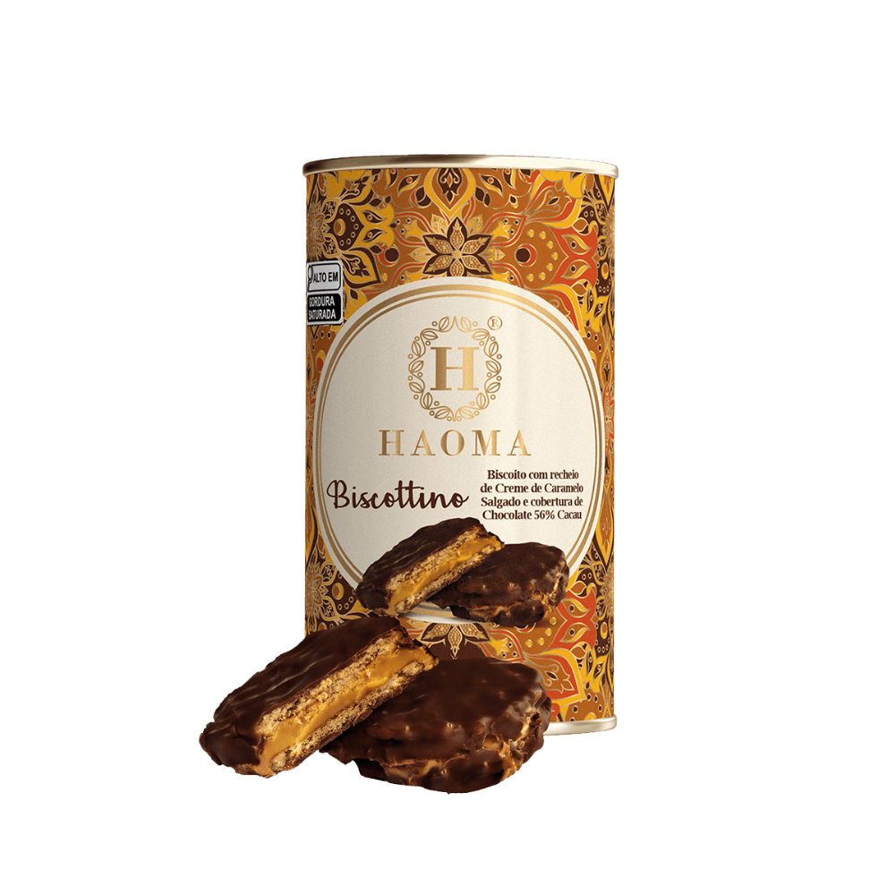 BISCOTTINO CHOCOLATE 56% CACAU HAOMA 168G