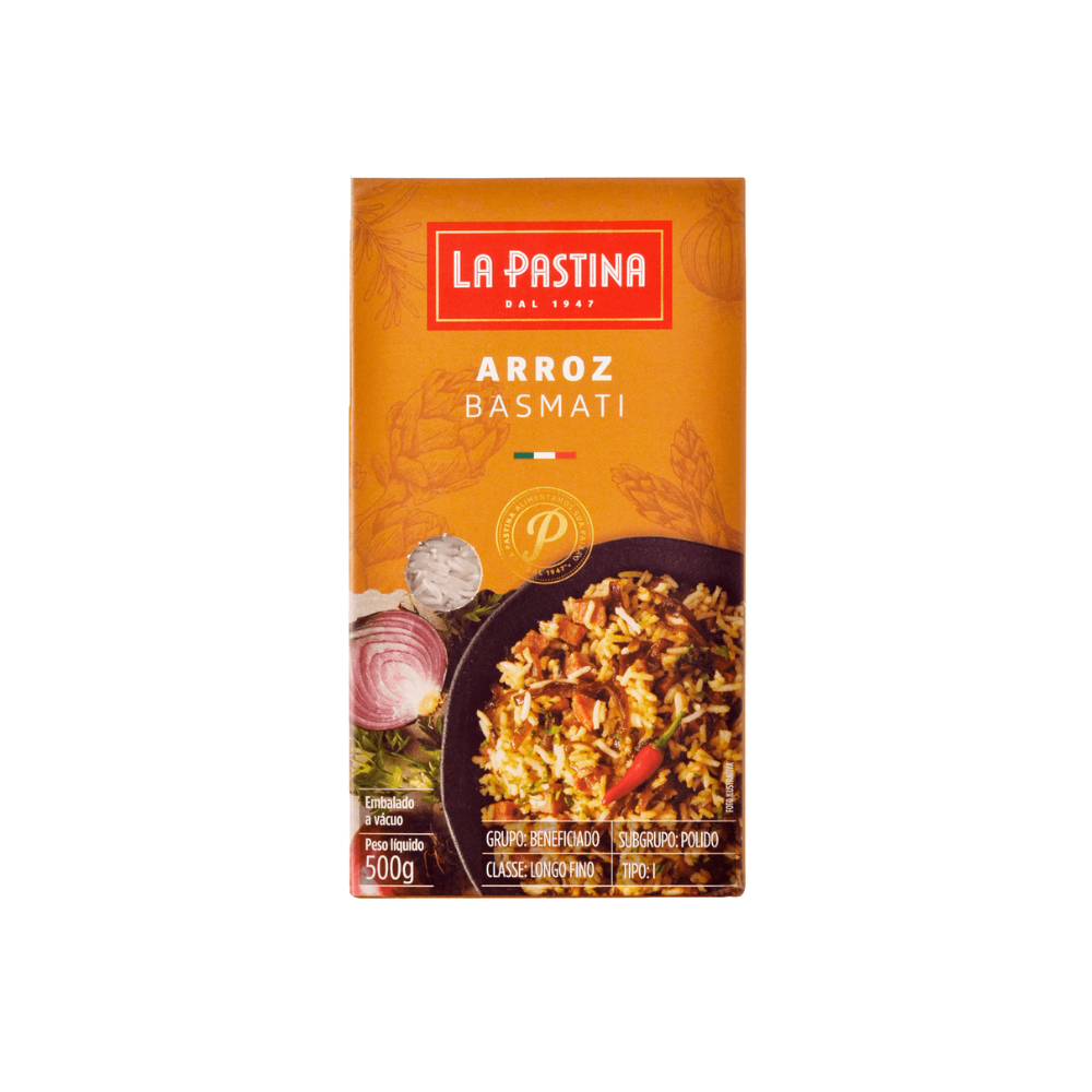 ARROZ BASMATI LA PASTINA 500G