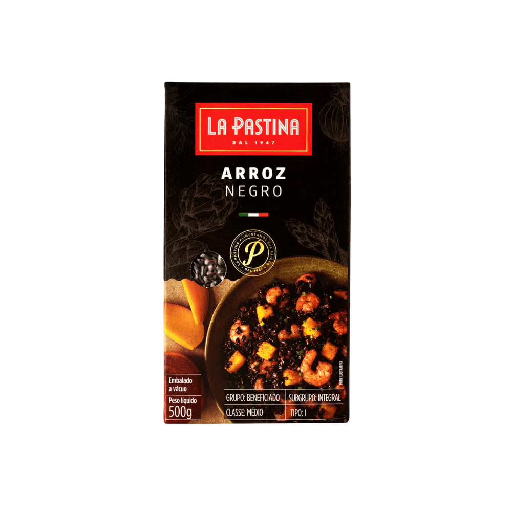 ARROZ NEGRO LA PASTINA 500G