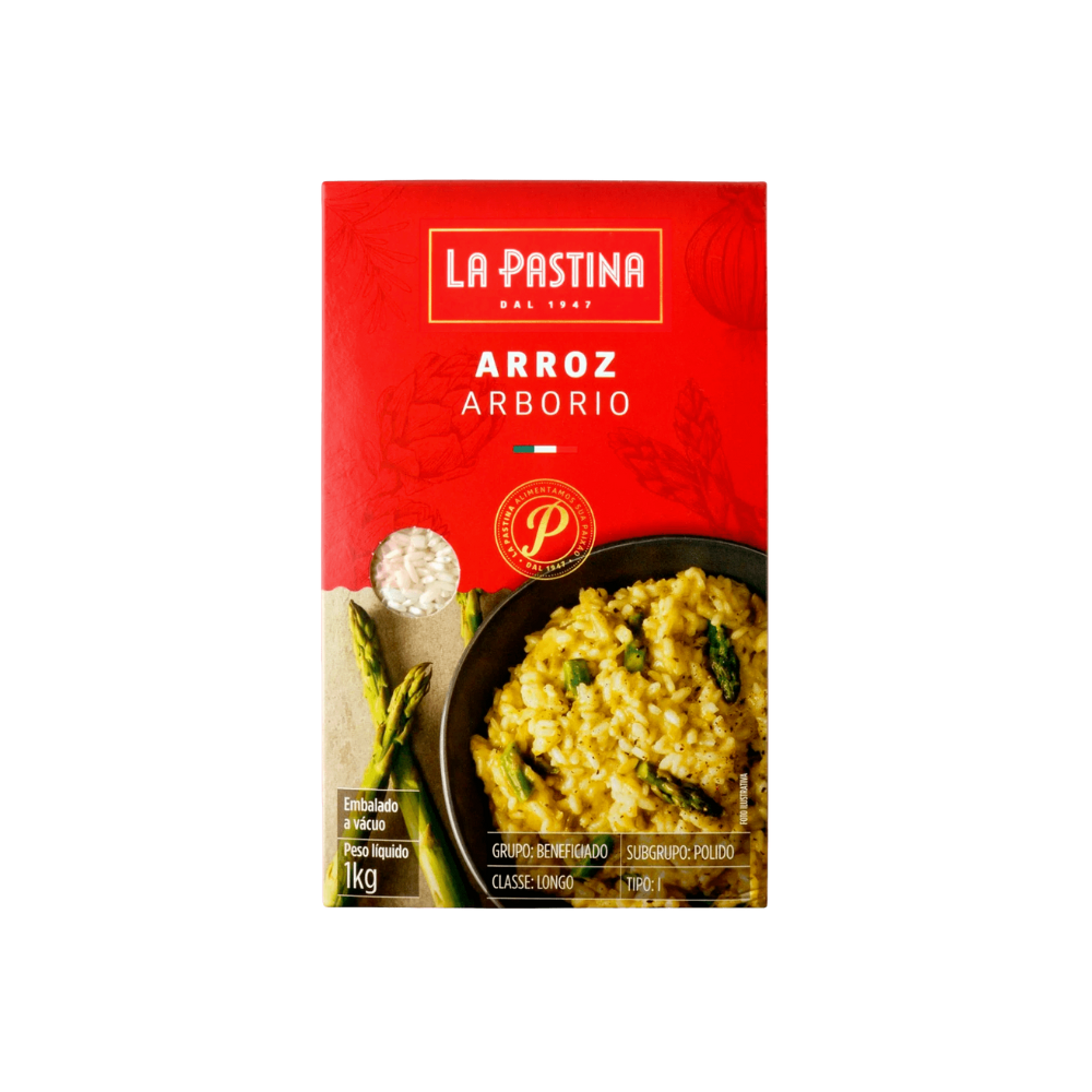 ARROZ ARBORIO LA PASTINA 1KG