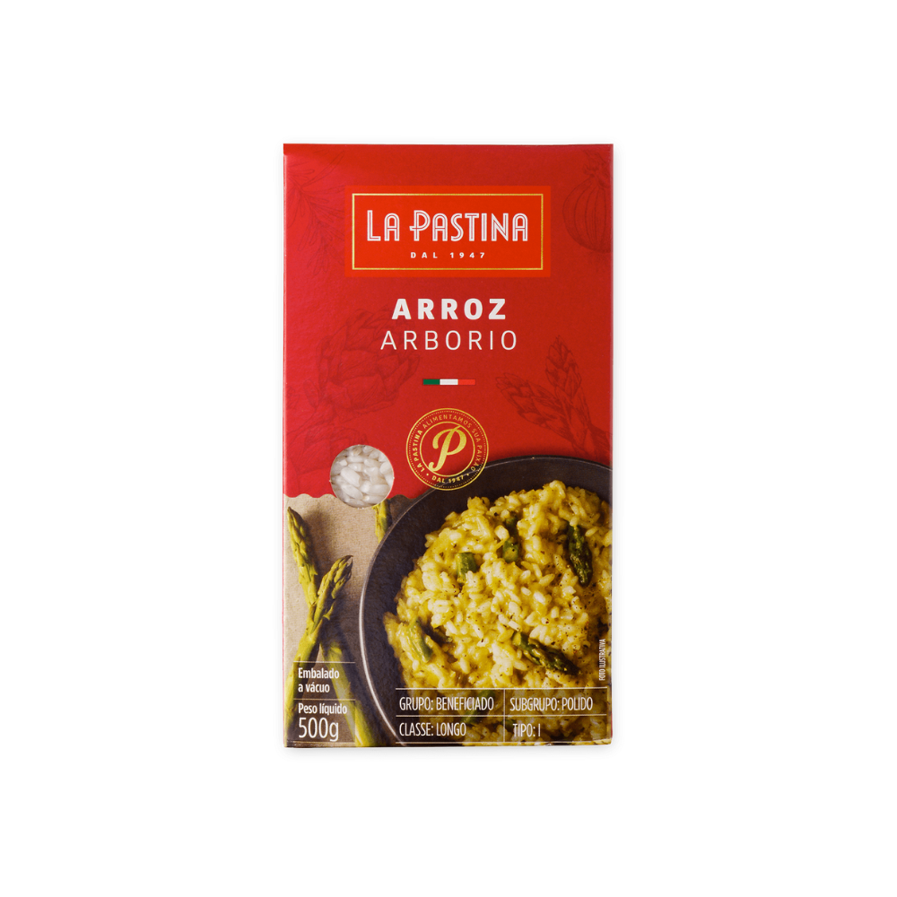 ARROZ ARBORIO LA PASTINA 500G