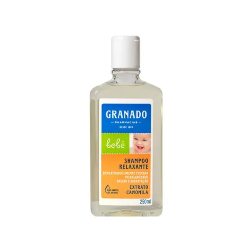 SHAMPOO BEBÊ CAMOMILA GRANADO 250ML