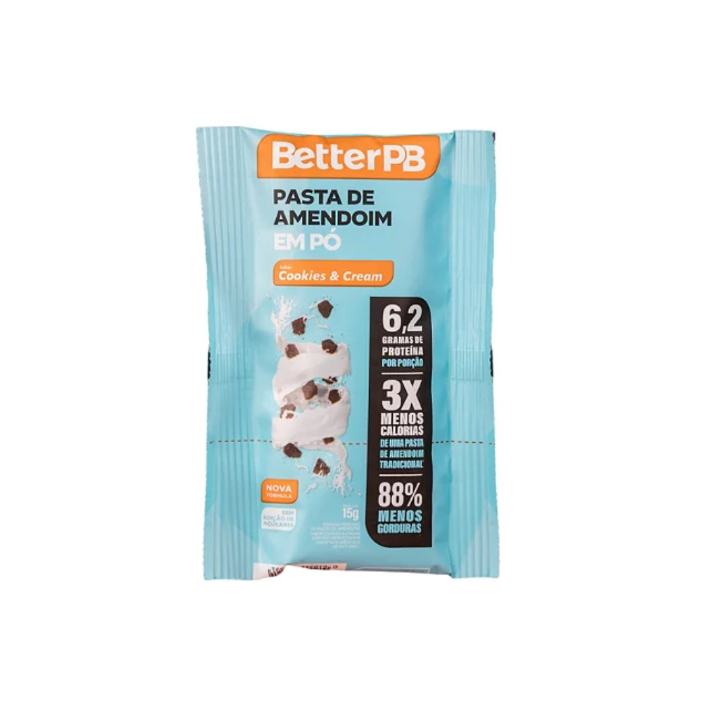 PASTA DE AMENDOIM SACHE COOKIES BETTERPB 15G