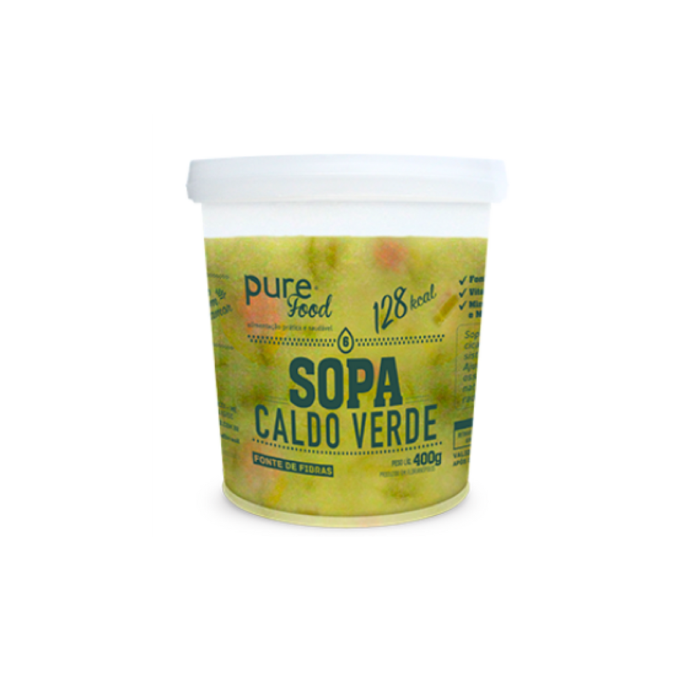 SOPA DE CALDO VERDE PUREFOOD 400G