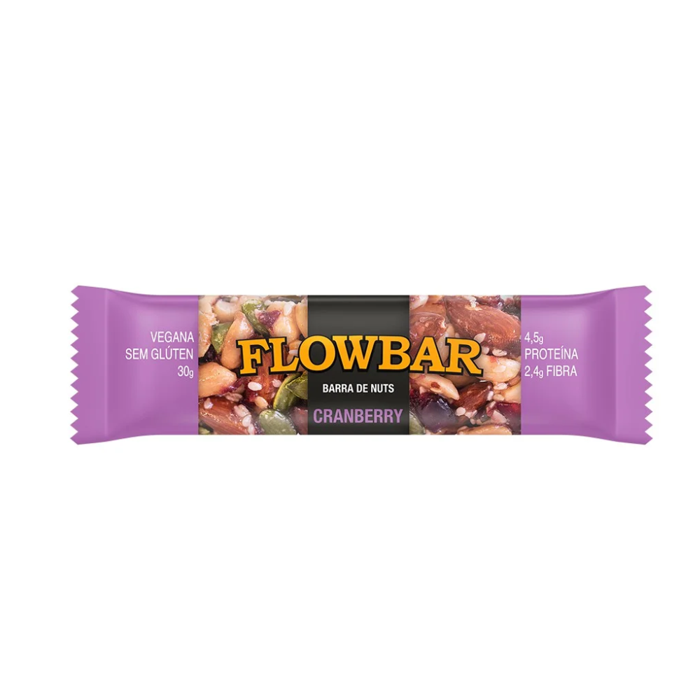 BARRA NUTS CRANBERRY FLOWBAR 30G