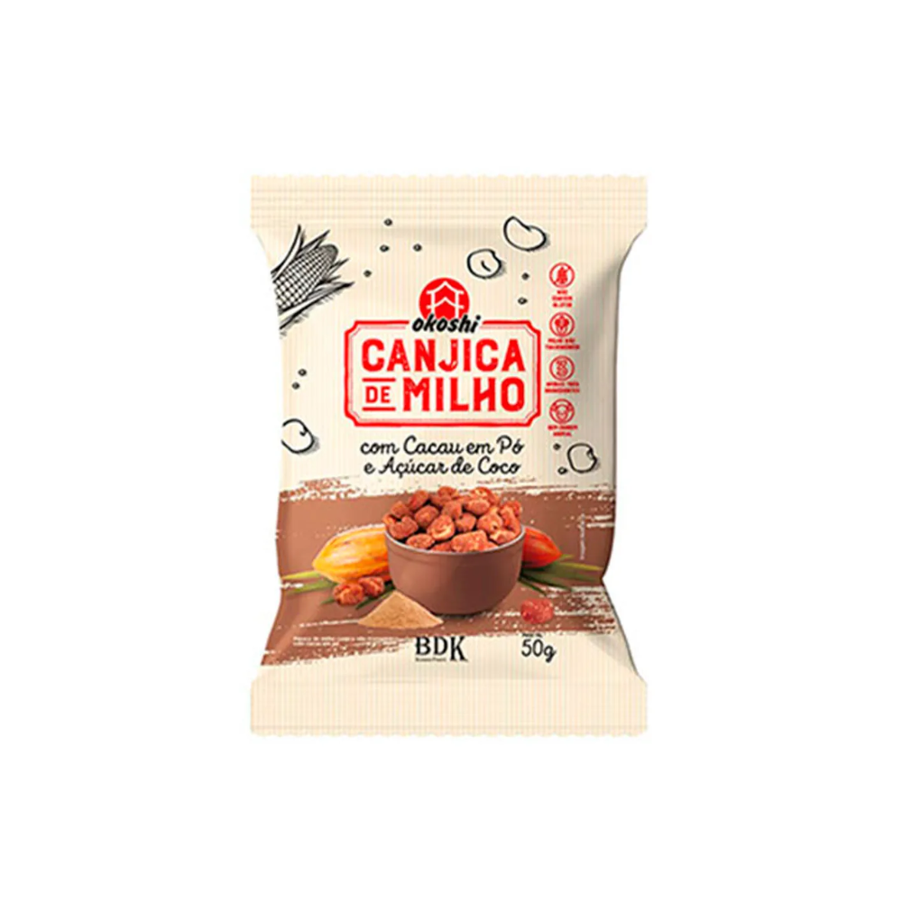 CANJICA CACAU EM PÓ OKOSHI 50G