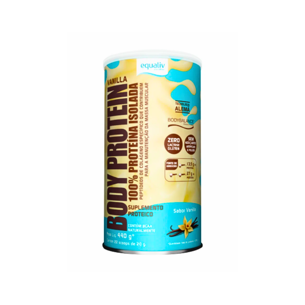 BODY PROTEIN SABOR VANILLA EQUALIV 440G