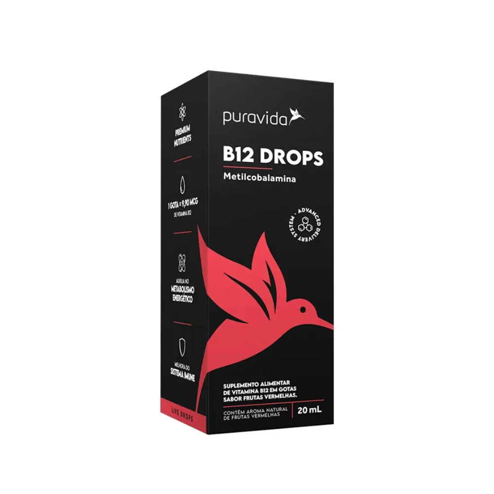 B12 DROPS METILCOBALAMINA PURAVIDA 20ML