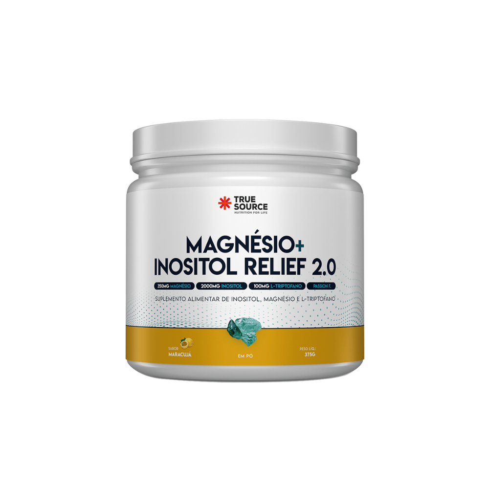 MAGNESIO + INOSITOL RELIEF 2.0 MARACUJA TRUE SOURCE 375G