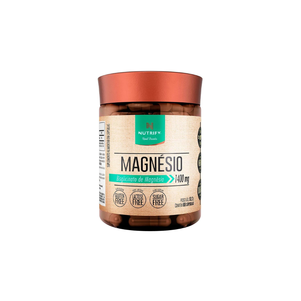 MAGNESIO BISGLICINATO NUTRIFY 60 CAPSULAS