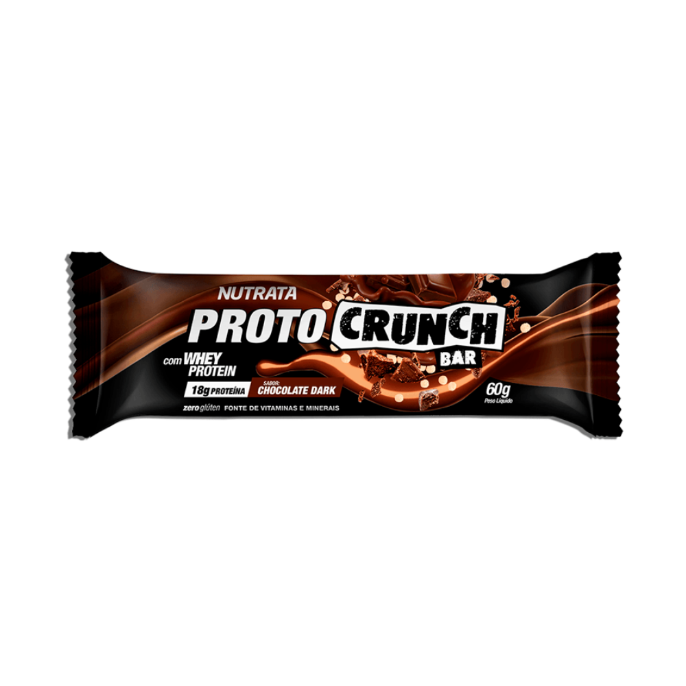 PROTO CRUNCH CHOCOLATE DARK NUTRATA 60G 