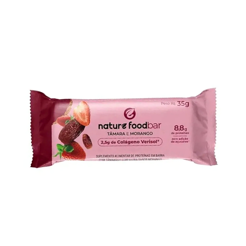 FOODBAR TAMARA E MORANGO NATURAL TECH 35G