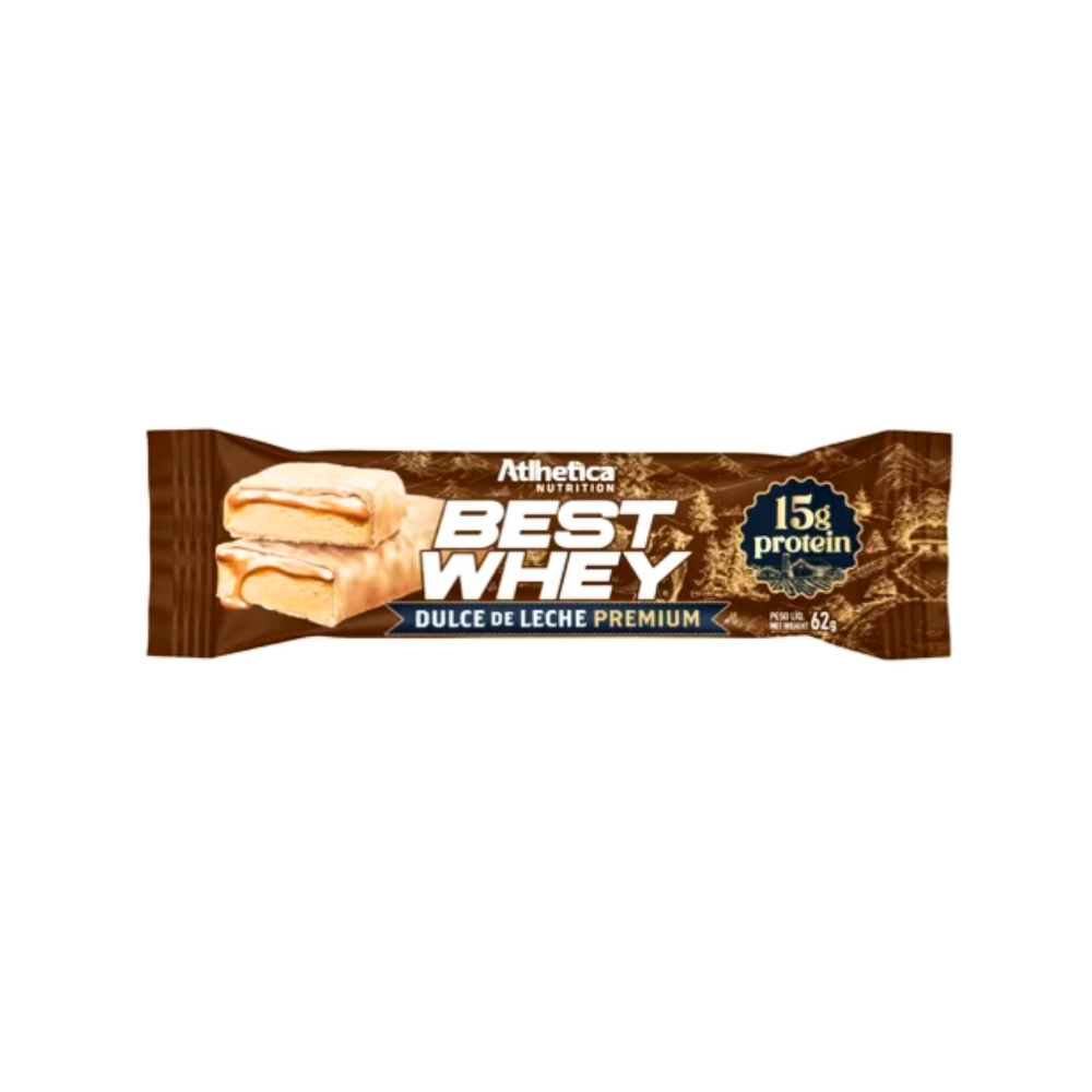 BEST WHEY BARRA DE PROTEÍNA DULCE DE LECHE PREMIUM 62G