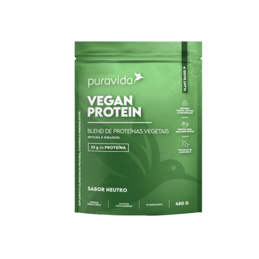 VEGAN PROTEIN NEUTRO PURAVIDA 450G