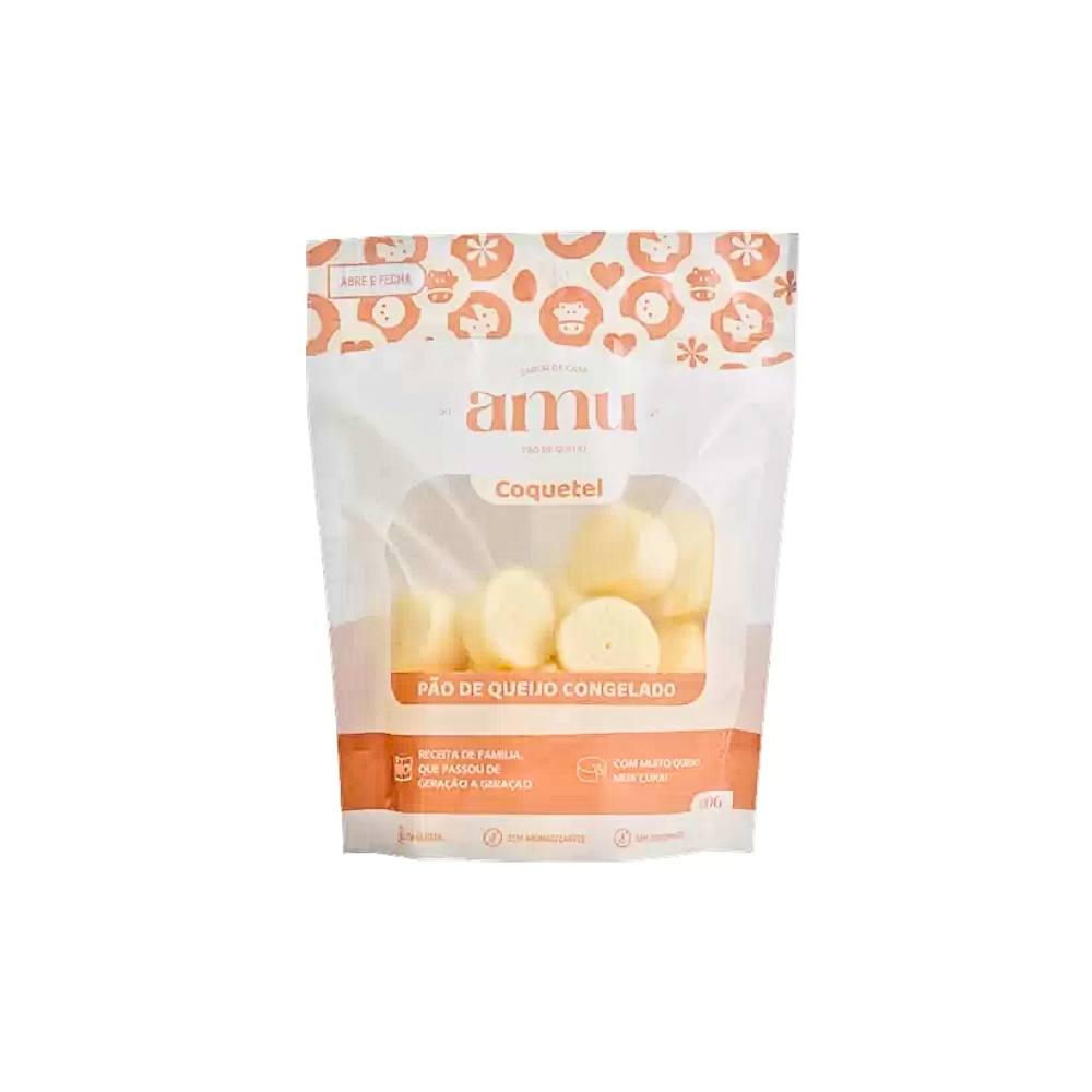 PÃO DE QUEIJO COQUETEL AMU 300G