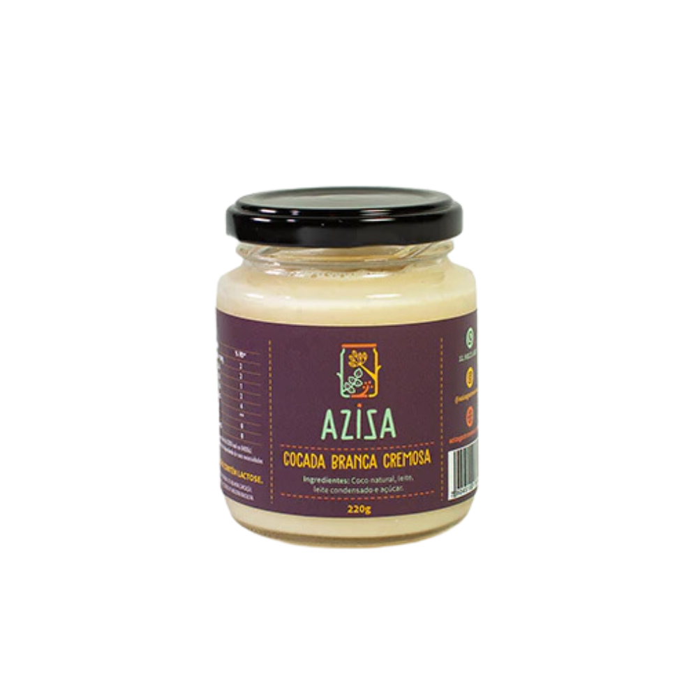 COCADA BRANCA CREMOSA AZIZA 220G