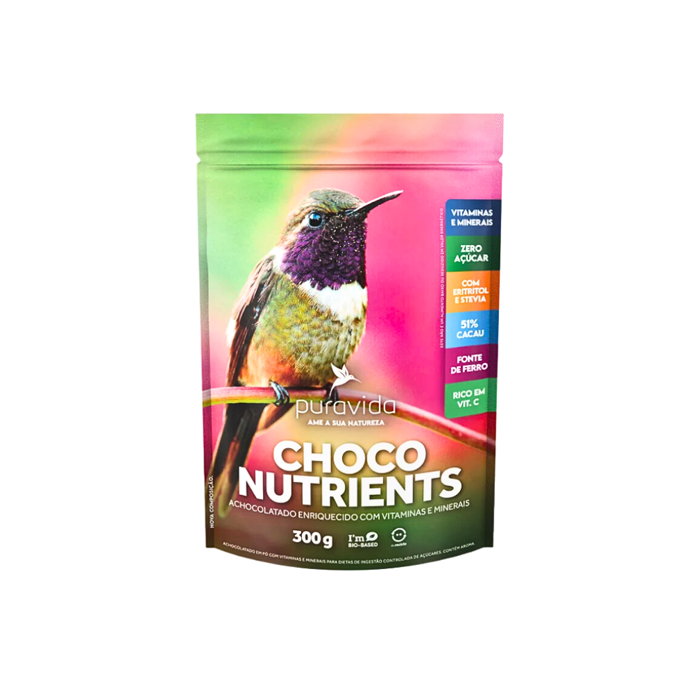 CHOCONUTRIENTS PURAVIDA 300G 