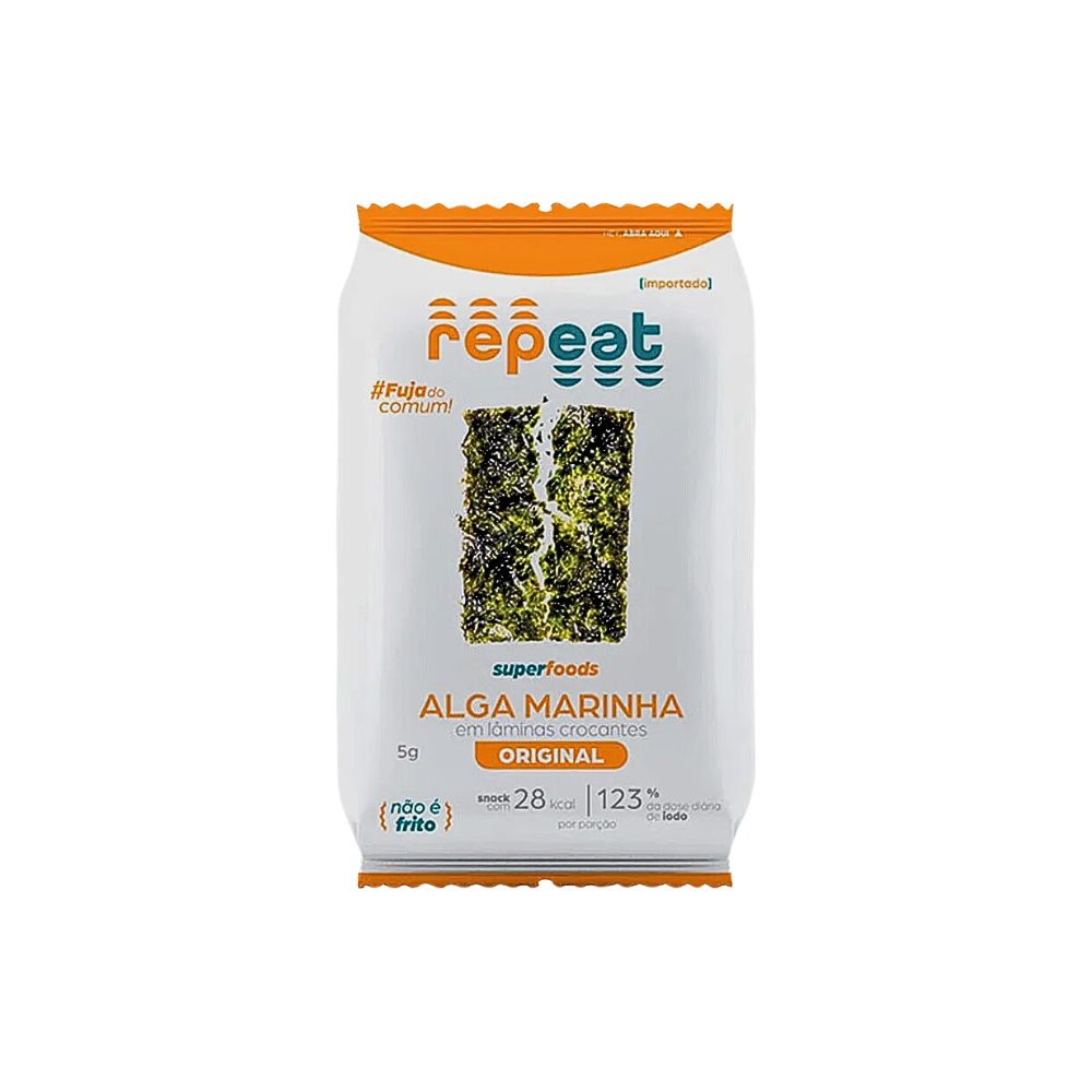 SNACK ALGA MARINHA ORIGINAL REPEAT 5G 