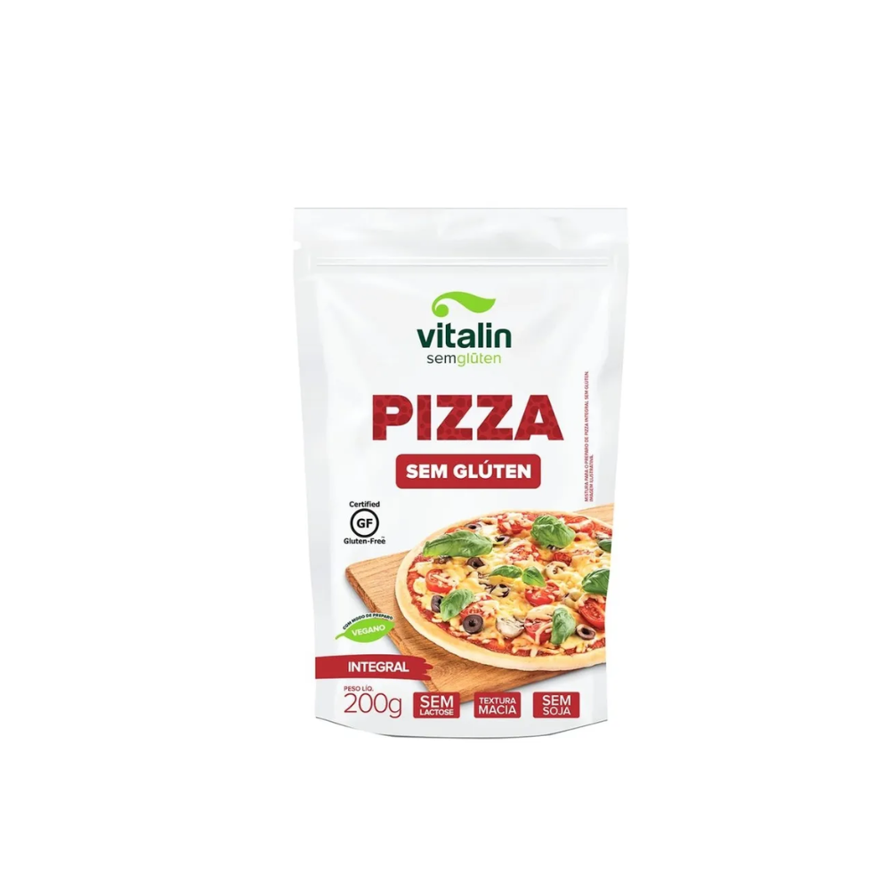 MISTURA PIZZA INTEGRAL VITALIN 200G