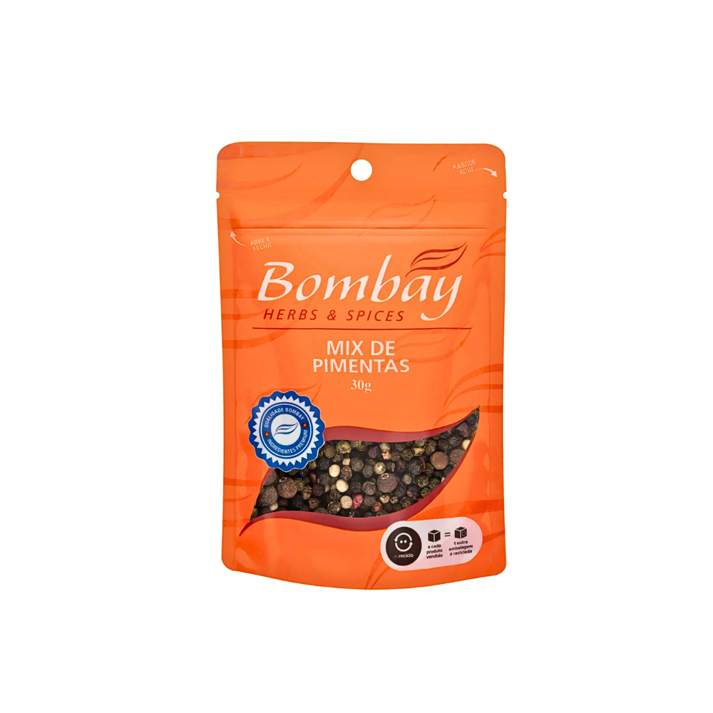 MIX DE PIMENTAS BOMBAY 30G