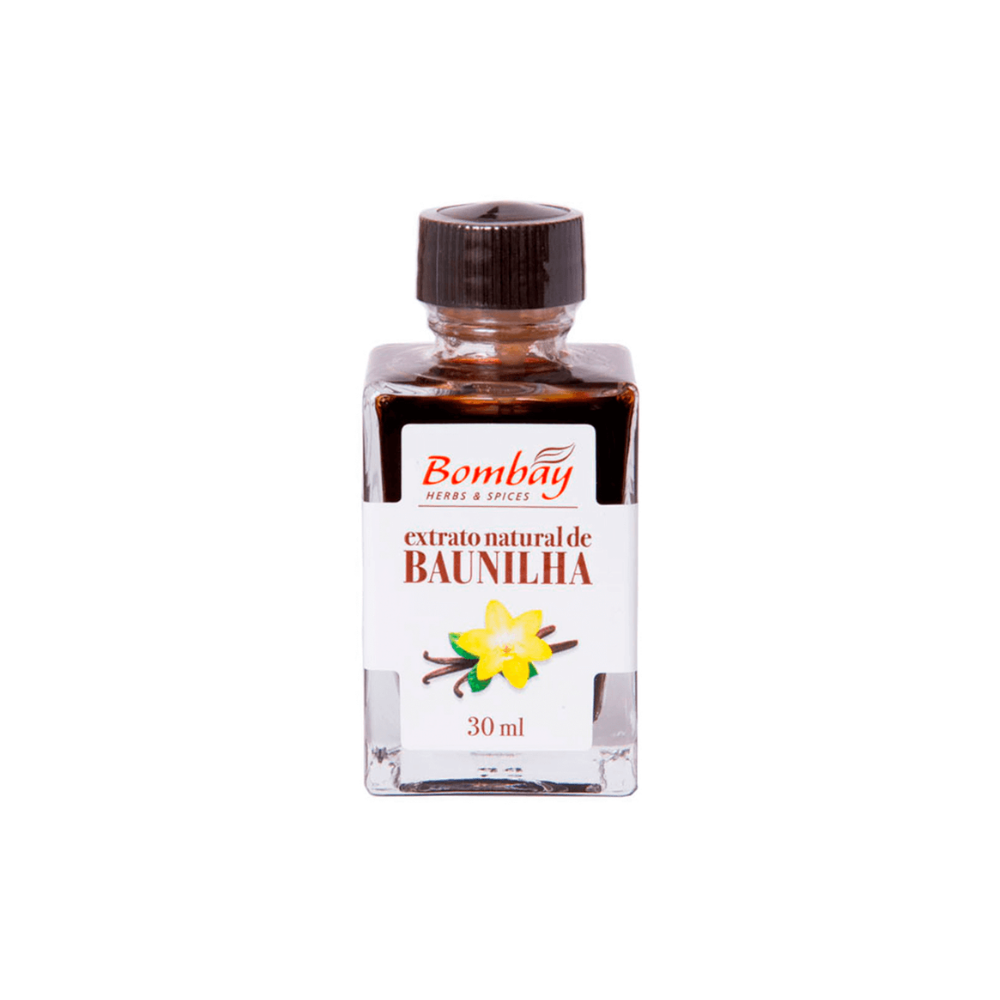 BOMBAY EXTRATO NATURAL DE BAUNILHA 30ML