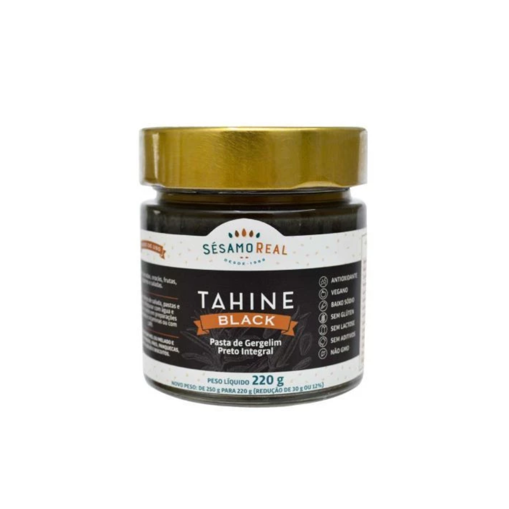 TAHINE BLACK SESAMO REAL 220G