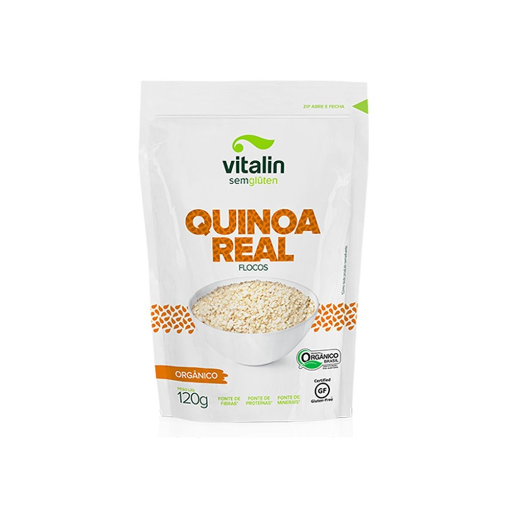 QUINOA REAL FLOCOS ORGANICA VITALIN 120G