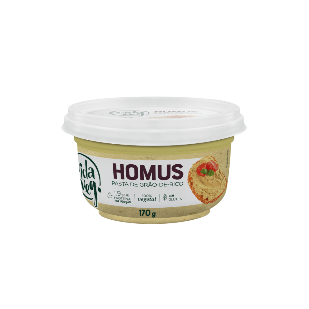 HOMUS GRÃO DE BICO VIDA VEG 170G